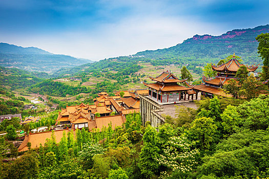 重庆中山古镇少林寺