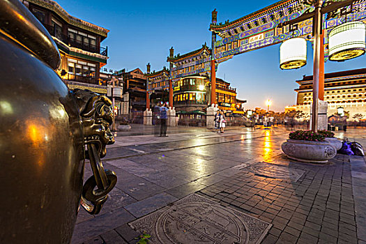 北京前門大街建筑景觀