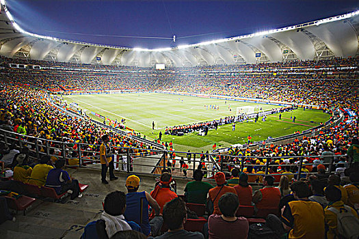 足球,球迷,世界杯,比赛,东开普省,南非