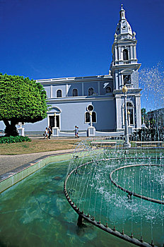 波多黎各,庞塞,瓜达卢佩,大教堂,喷泉