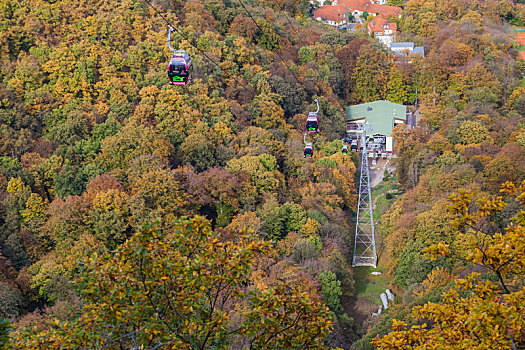 秋季,哈尔茨山