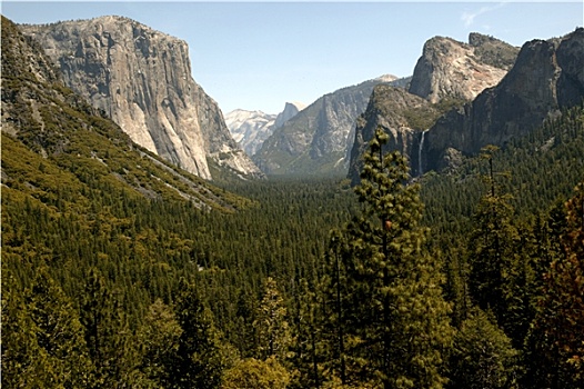 壮观,风景,优胜美地