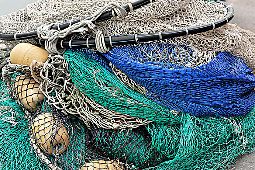 渔网,布拉诺岛,威尼斯,威尼托,意大利,欧洲