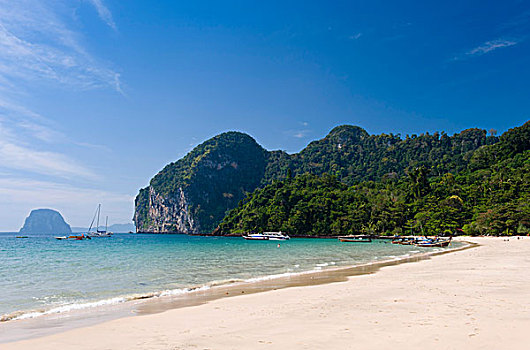 沙滩,海滩,岛屿,泰国,东南亚