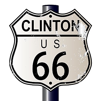 66号公路,标识