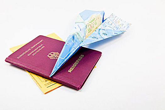 护照,疫苗,证书,空气,旅行