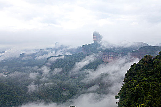 丹霞山,风光,地貌