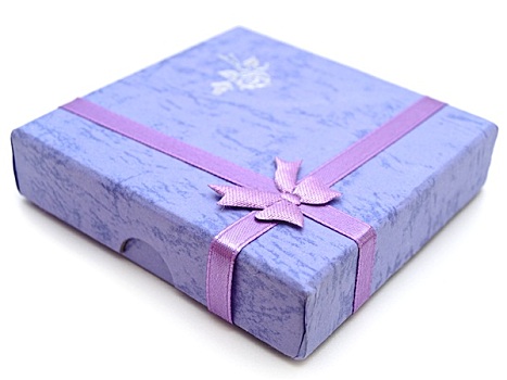 紫色,礼盒