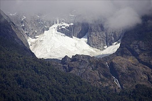 冰河,巴塔哥尼亚,智利,南美