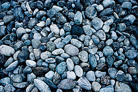 蓝色,石头