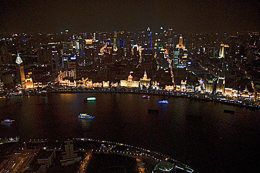 景观灯,市区,上海