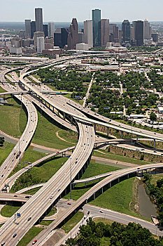 高速公路,市区,休斯顿