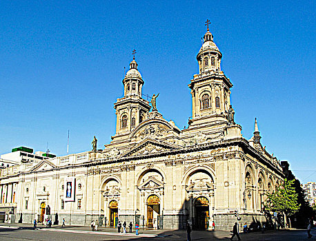 智利,圣地亚哥,阿玛斯,大教堂