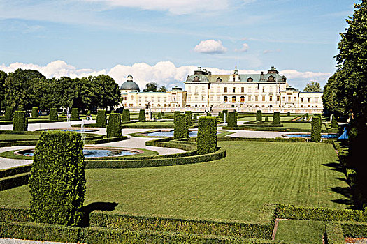 瑞典,斯德哥尔摩,德罗特宁霍尔姆宫,花园,大幅,尺寸
