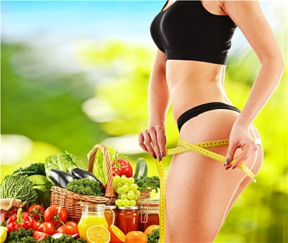 节食,均衡饮食,生食,有机,蔬菜