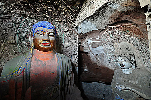 陜西咸陽彬縣大佛寺