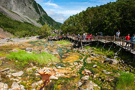 东北第一山吉林长白山峡谷