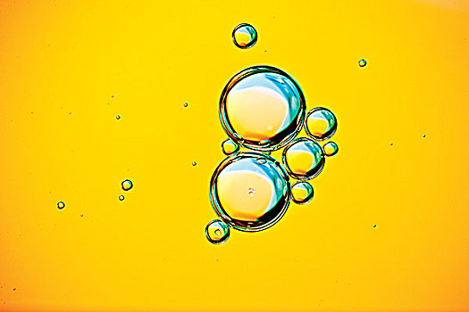 泡泡,黄色,液体