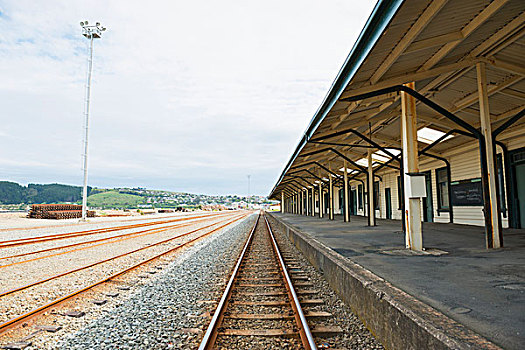 火车站,南岛,新西兰