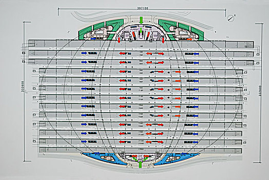 北京南火车站结构图