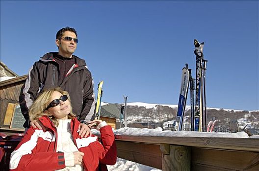 伴侣,滑雪