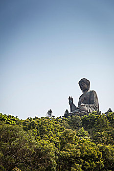 天坛大佛,波河林修道院,昂坪,高原,大屿山,香港,中国