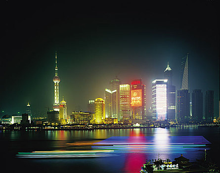中国上海外滩夜景