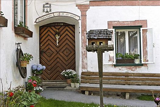 门,窗户,施蒂里亚,奥地利