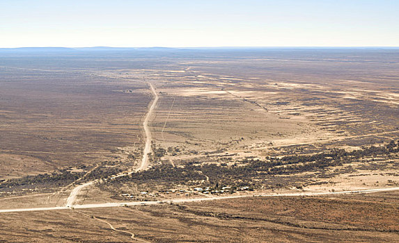 俯视,风景,纳米比亚