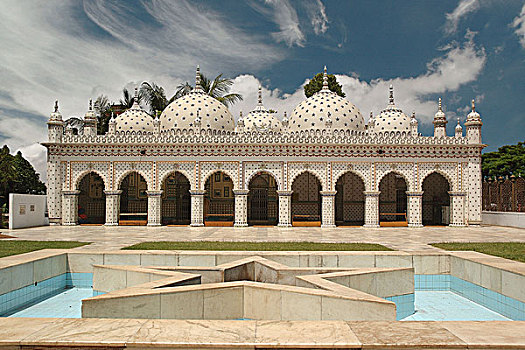 清真寺,达卡,孟加拉,六月,2006年