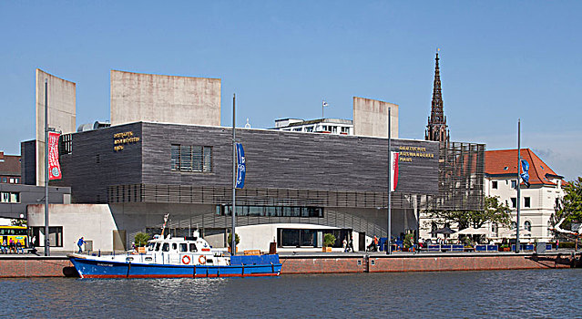 帆船,新,港口,博物馆,德国,中心,不来梅港,不莱梅,欧洲