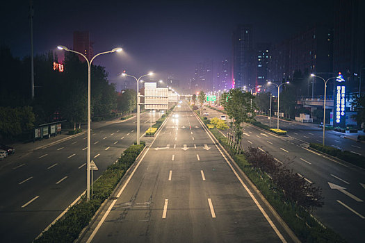 长春,城市夜景