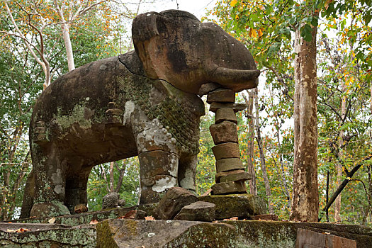柬埔寨大象庙