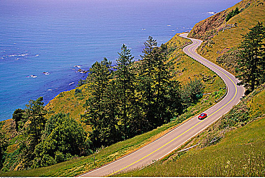 交通工具,沿岸,公路,太平洋海岸公路,加利福尼亚