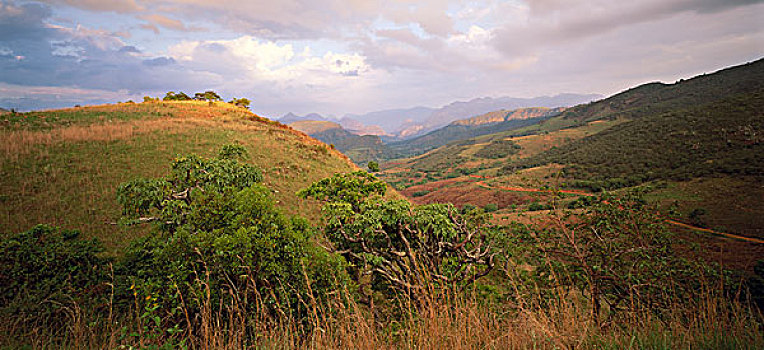 山,风景,坦桑尼亚,非洲