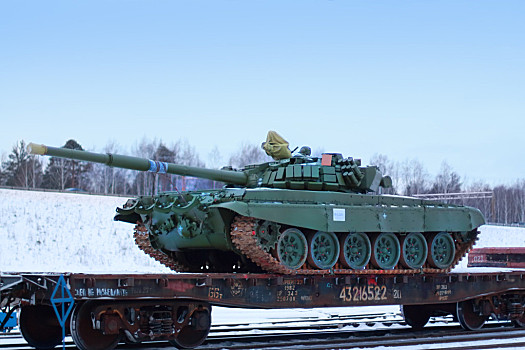 俄罗斯装甲列车图片