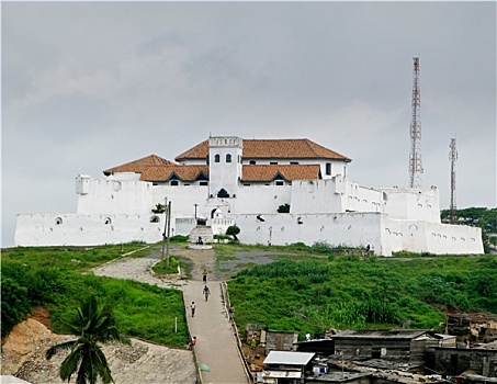 城堡,加纳,靠近,阿克拉