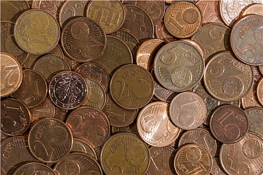 铜,欧元硬币