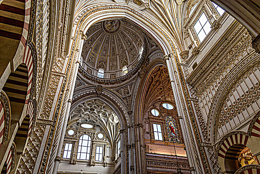 内景,大清真寺,科多巴,圣母教堂,西班牙