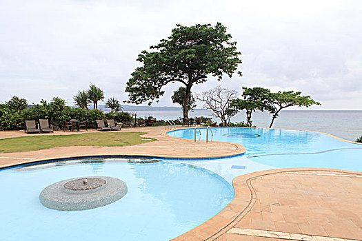 酒店游泳池,长滩岛