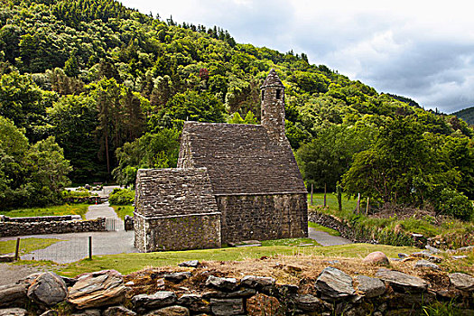 石头,建筑,威克洛郡,爱尔兰