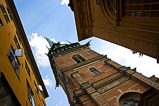 瑞典,斯德哥尔摩,中世纪,德国,教堂,格姆拉斯坦,老城