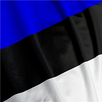 爱沙尼亚,旗帜,特写
