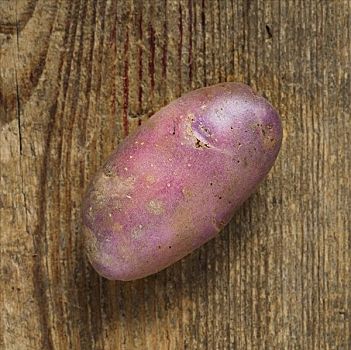 紫色,土豆,木质背景