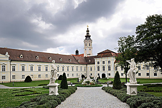 阿尔滕堡,教堂,本笃会修道院,区域,下奥地利州,奥地利,欧洲
