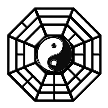 中国人,八边形,阴阳,象征
