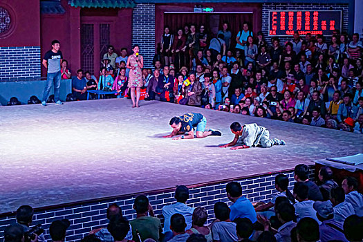 河南嵩山少林寺武术表演