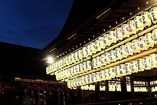 京都八坂神社灯笼