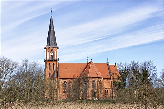 特色,教堂,波罗的海