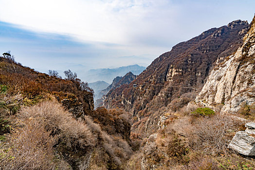 中国河北省白石山景区风景